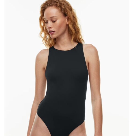 Babaton 90s Contour Bodysuit Black S - Picture 1 of 8
